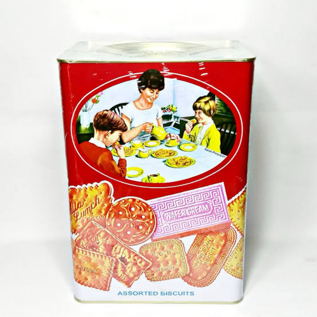 KHONG GUAN Biskuit kaleng