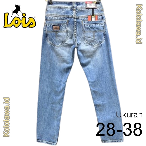 Celana Jeans Pria Lois Original Slim fit Kantong Miring Celana Jeans Panjang Pria Lois Original