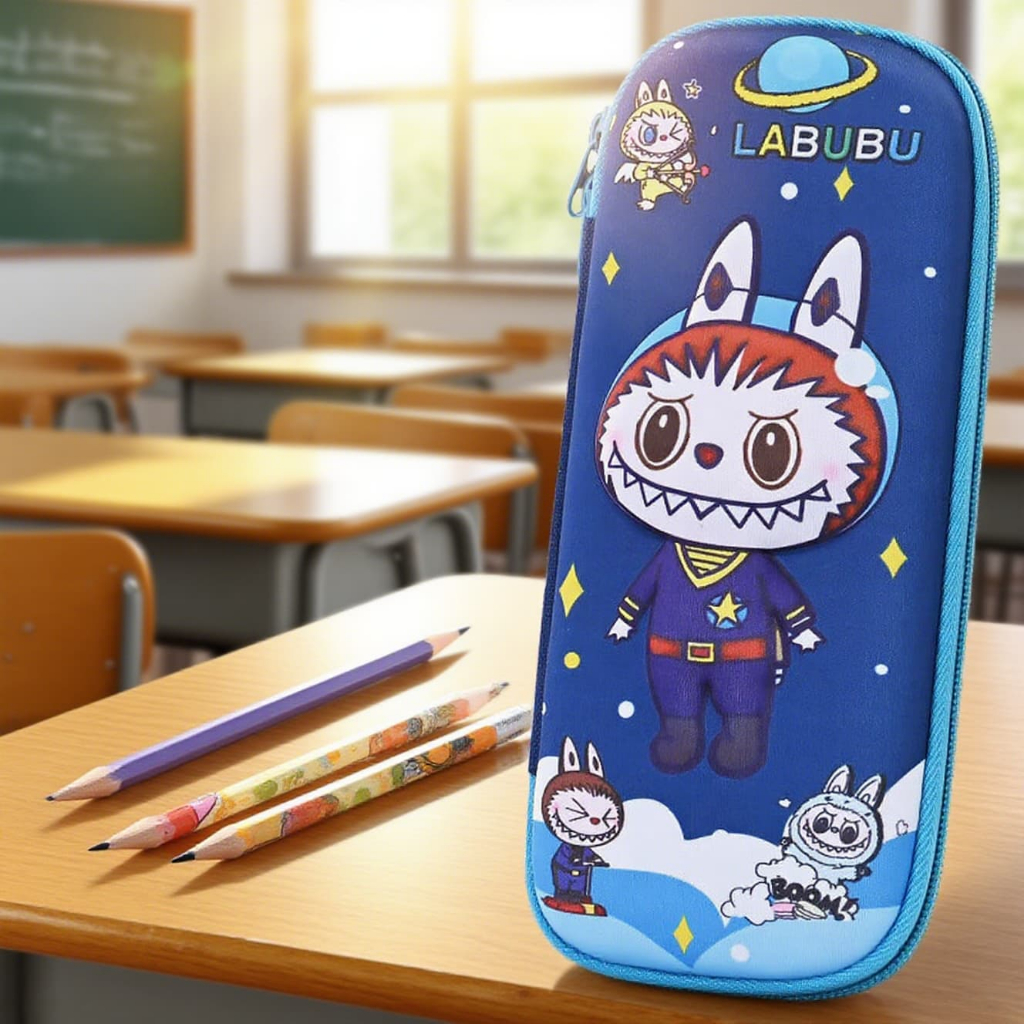 

Kotak alat tulis 3D tas pena kotak pensil tiga dimensi kotak pena anak-anak siswa sekolah dasar 2025 tas alat tulis anak laki-laki dan perempuan berkapasitas besar baru