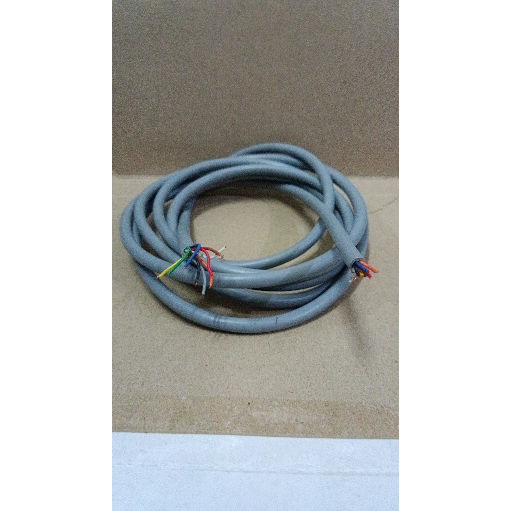 8549 kabel data serial db9 db 9 24awg awg24 awg 24 isi 9c 9x0.5 1meter abu abu