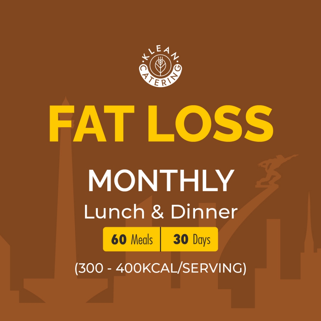 

Klean Fat Loss Diet Catering Sehat - Monthly L & D (60 Meals/30 Days)