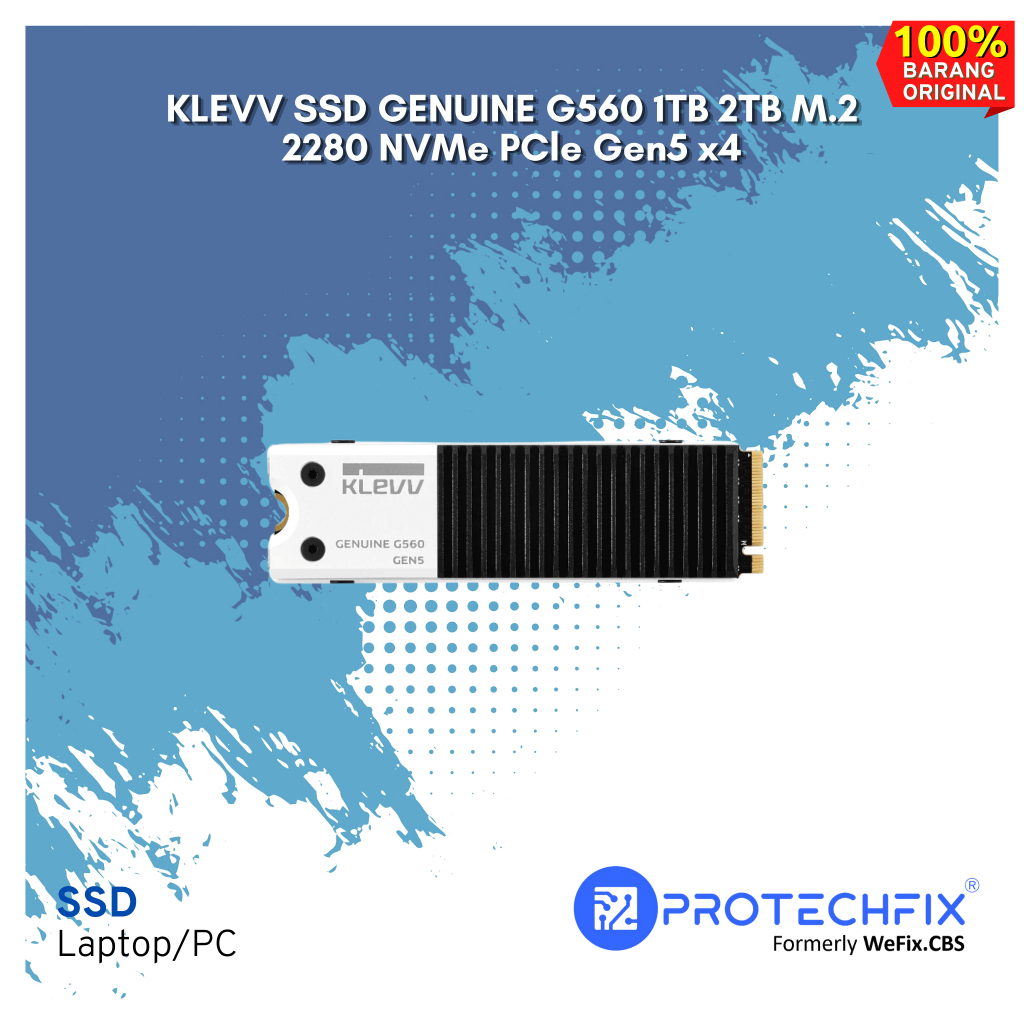 KLEVV SSD GENUINE G560 1TB 2TB M.2 2280 NVMe PCle Gen5 x4
