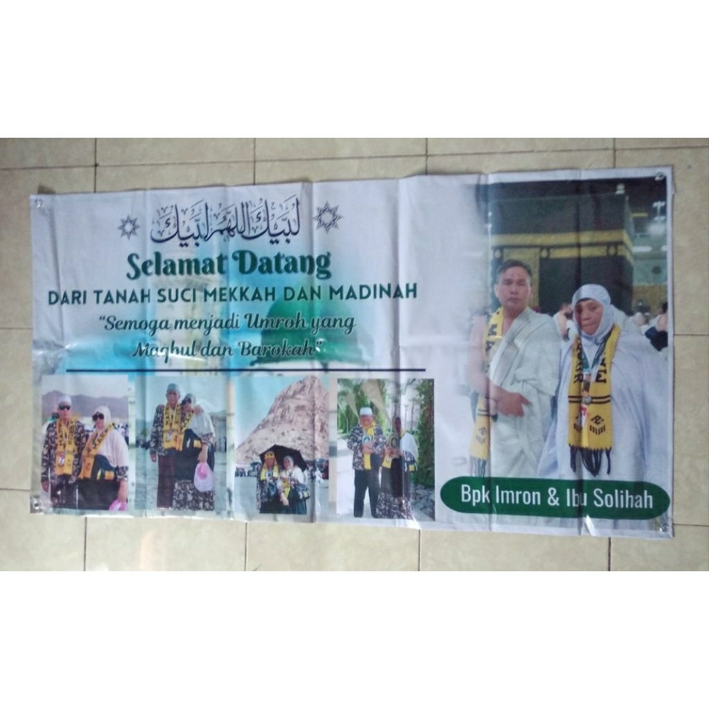 Banner Haji dan Umroh (harga per meter)