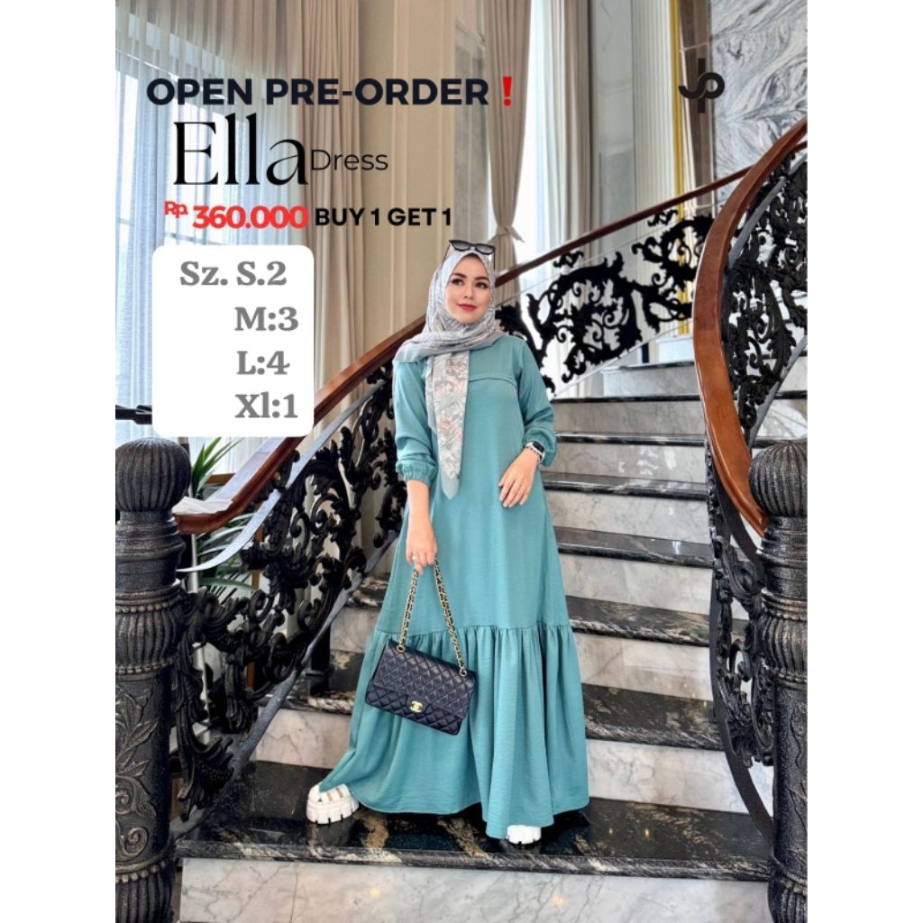 ELLA DRESS GAMIS TERBARU BY JOURNEY SCRAVES