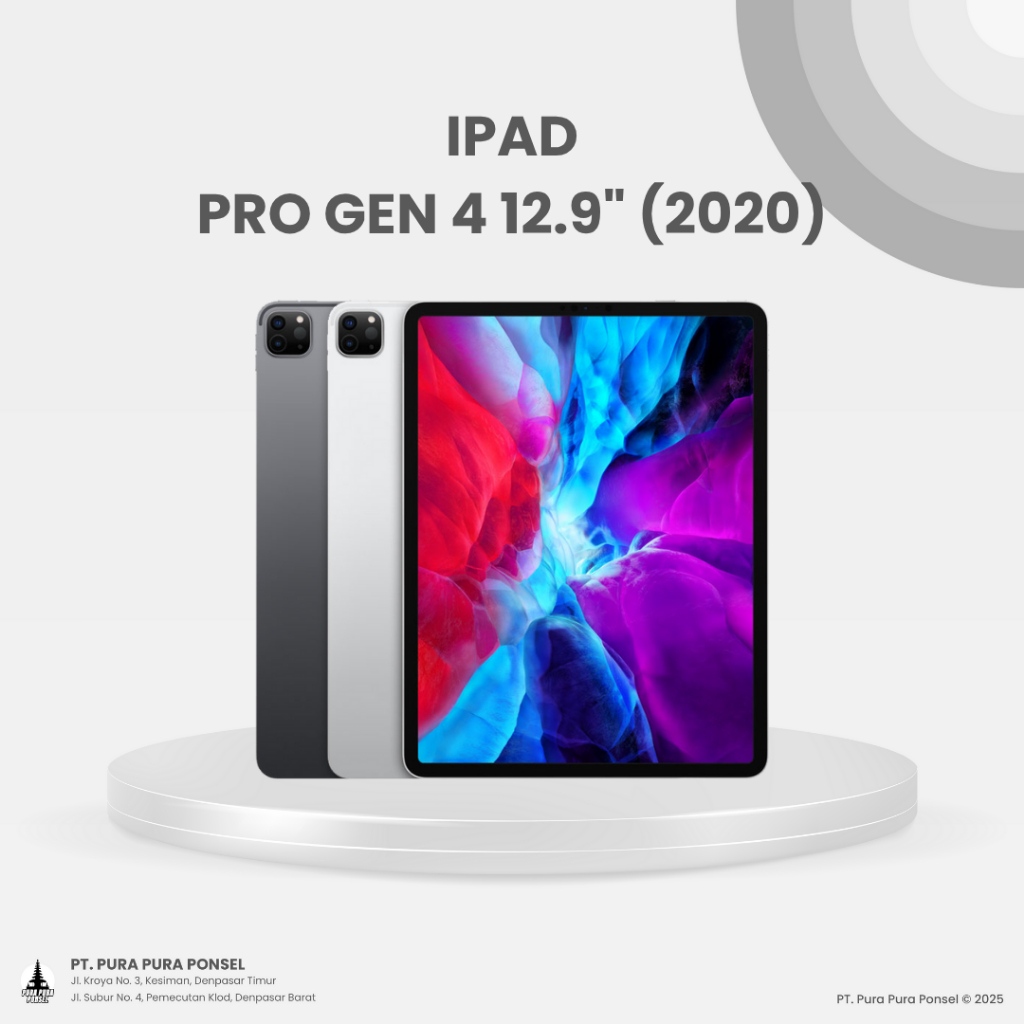 SECOND APPLE IPAD PRO GEN 4 12,9" | WIFI ONLY 512GB - MURAH GARANSI TOKO