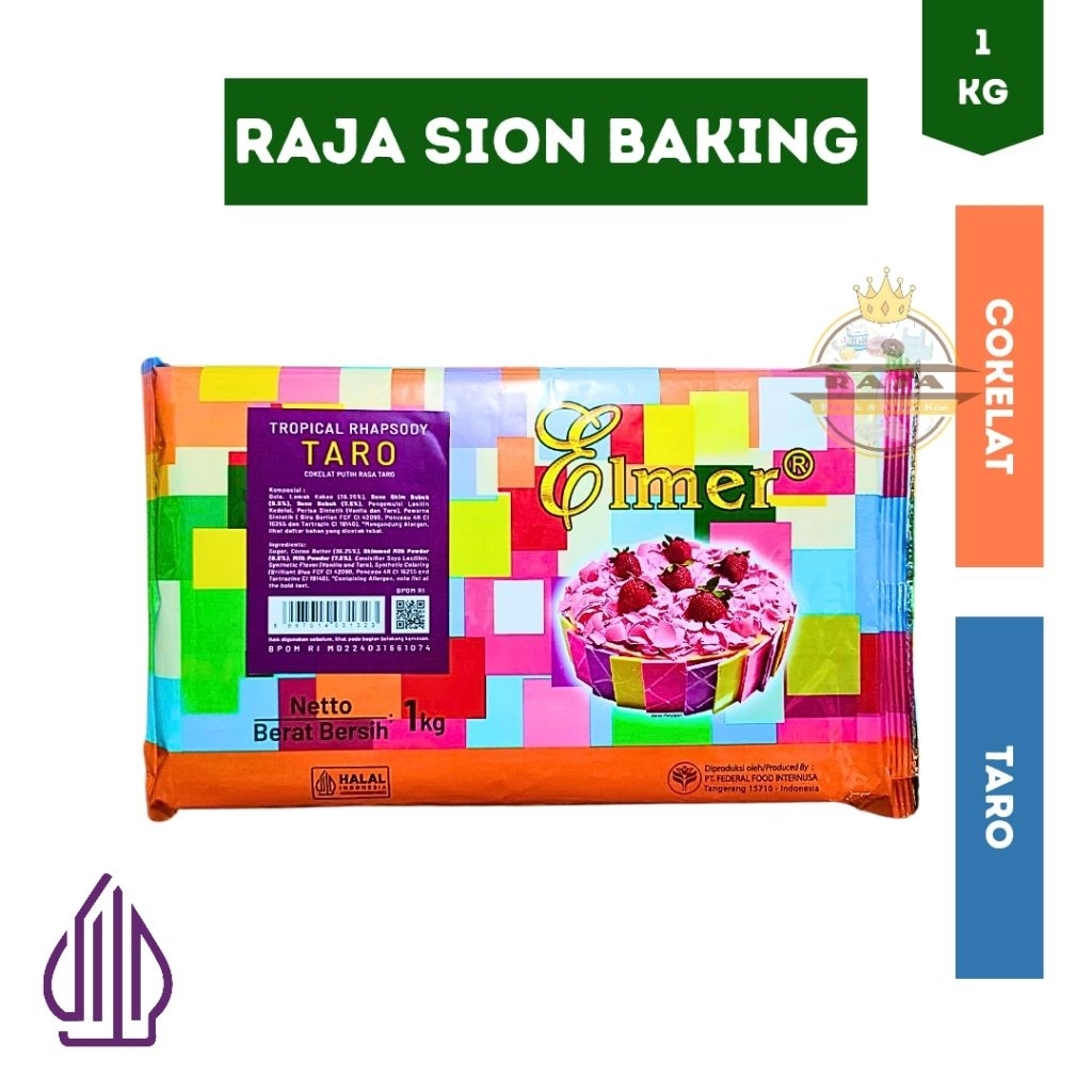 

Elmer TARO Tropical Cokelat Compound Rhapsody 1 KG