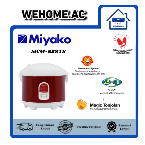 Rice Cooker Miyako MCM-528TS Rice Cooker Miyako 1,8 Liter