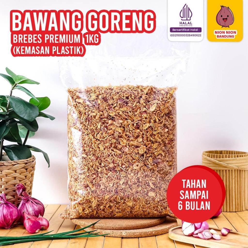 

Bawang Goreng Premium 1 Kg Bawang Merah Brambang Goreng Bagor Brebes Sumenep Tepung Renyah Original
