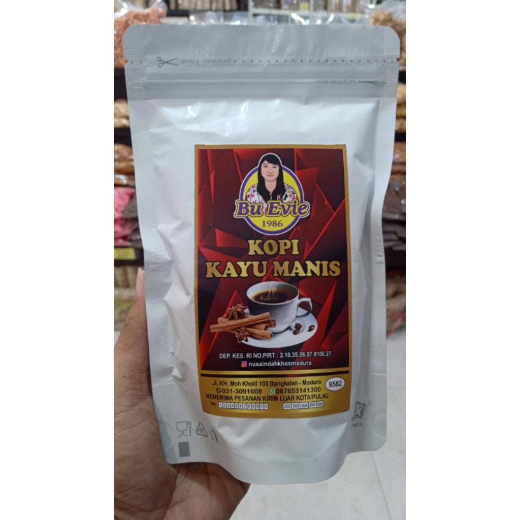 

Kopi Kayu Manis Bu Evie 150gr
