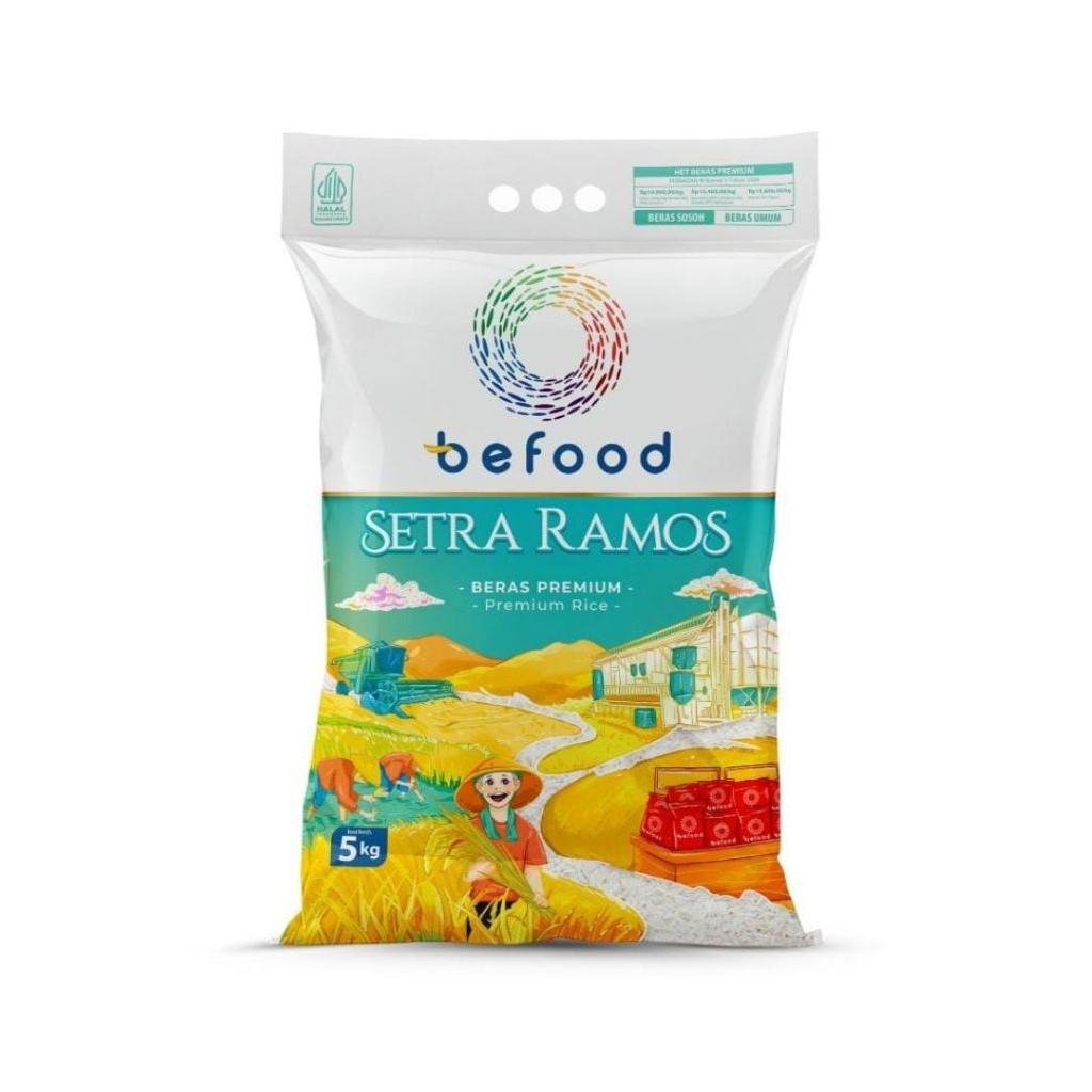 

Beras Premium Befood Setra Ramos 5 Kg