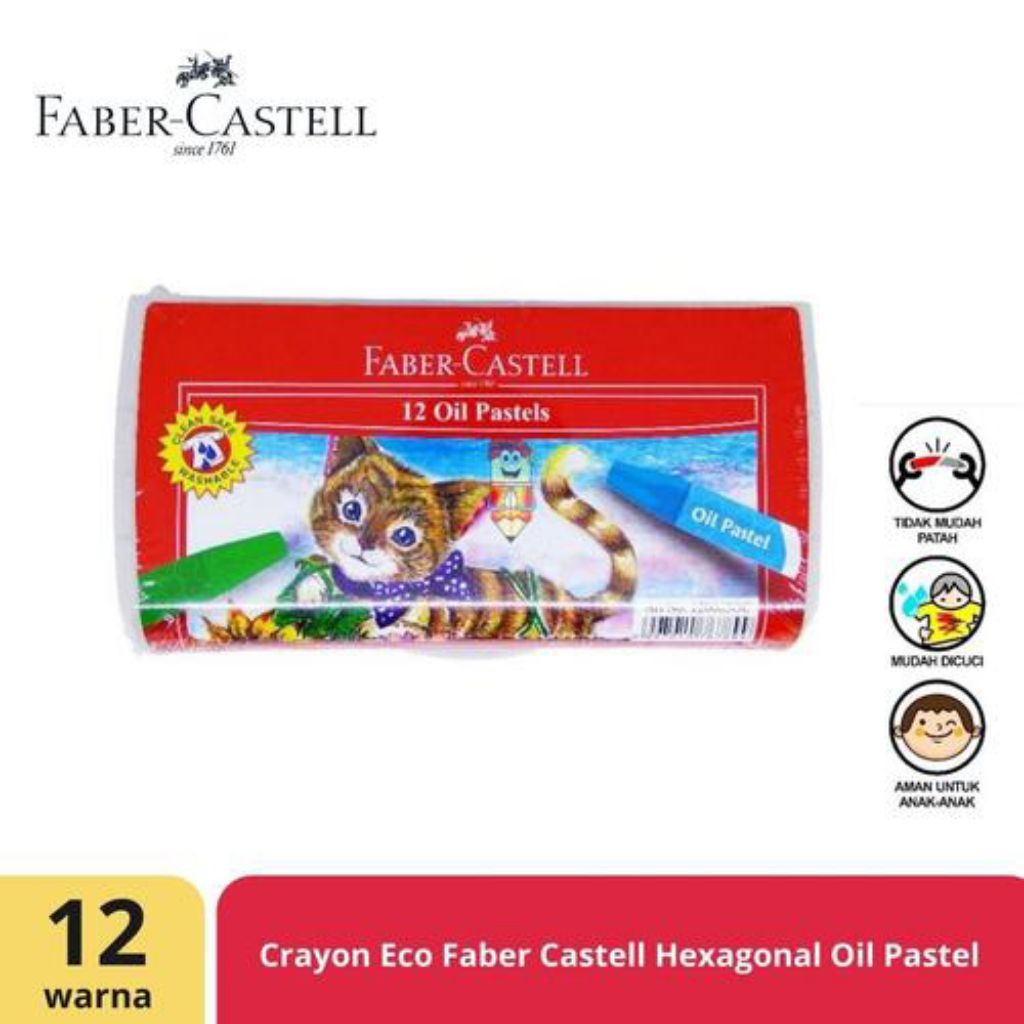 

Oil Pastels FABER CASTELL 12/18/24 Colour