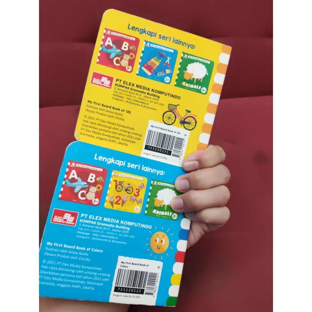 Children Books - Boardbook - Oopredoo - My First Book - Preloved