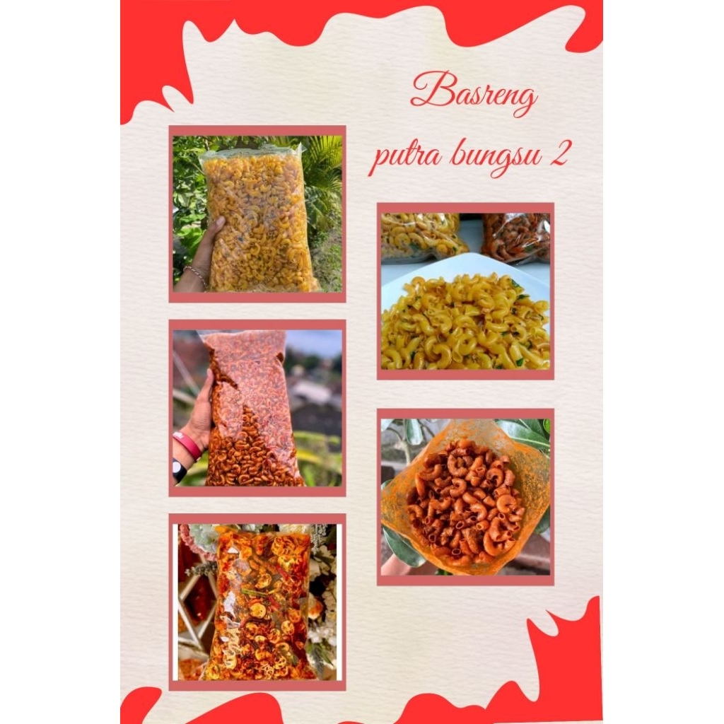 

makaroni ori/pedas cikruh putra bungsu