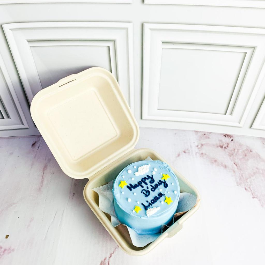 

Korean/Mini Cake/Korean Mini Cake Langit/Kue Tema Sky