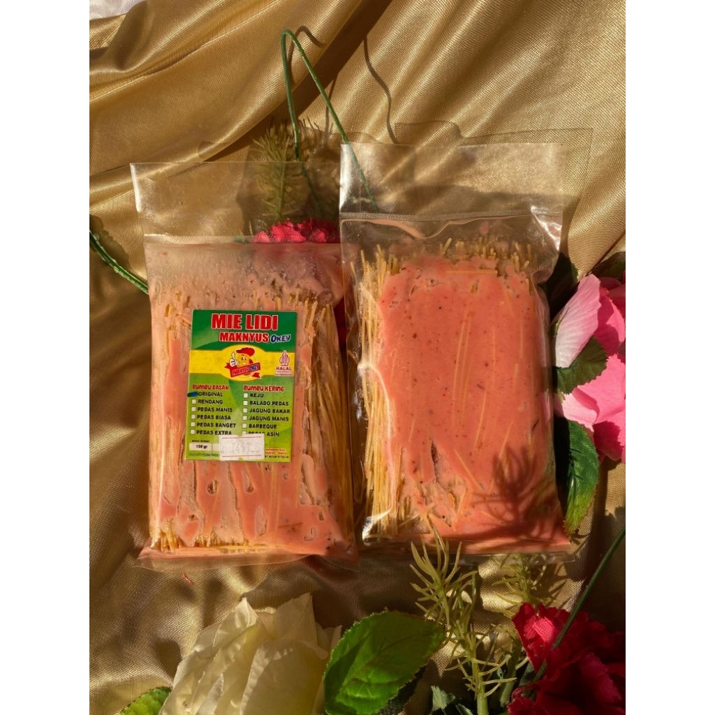 

mie lidi original bumbu basah 150gr