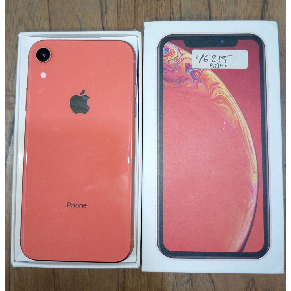iPhone XR 256gb Original Apple Second - Full Set Semua Sinyal  - All Kartu