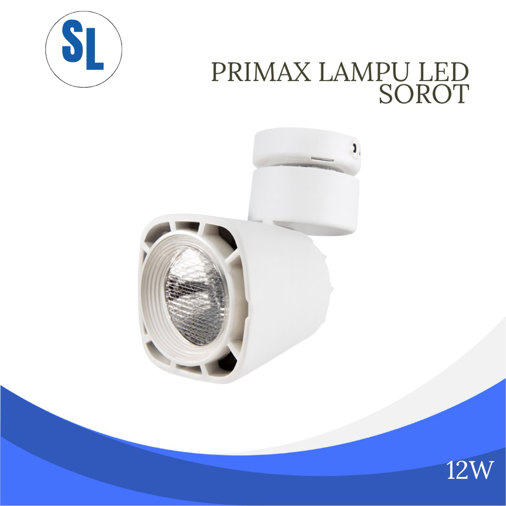 PRIMAX LAMPU LED SOROT 12 WATT SPOTLIGHT
