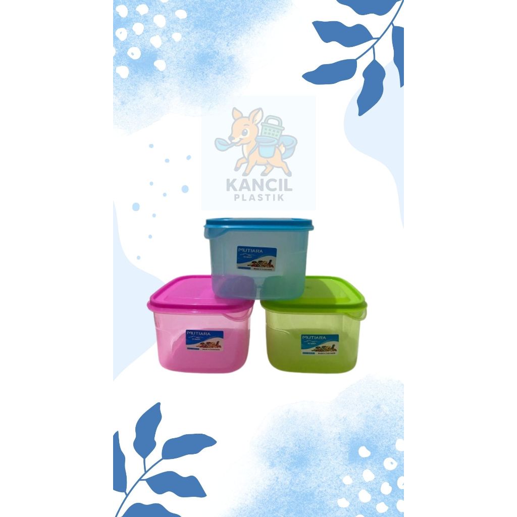 TOPLES KMP MUTIARA TRISULA 500ML TOPLES PLASTIK KEDAP UDARA WARNA WARNI