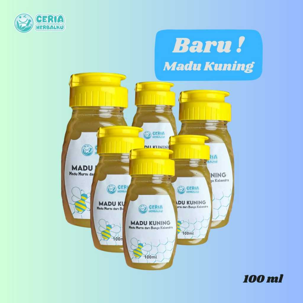

Ceria Herbalku Madu Murni Kuning 100ml - Baru!