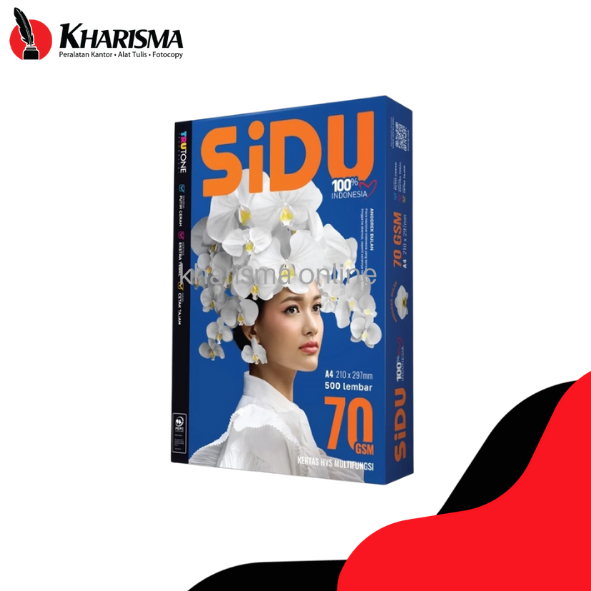 

Kertas HVS SIDU 70 GSM A4 | Kertas Multi Fungsi TERBAIK