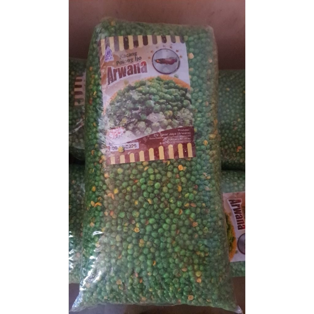 

Kacang Polong Hijau Arwana 4kg