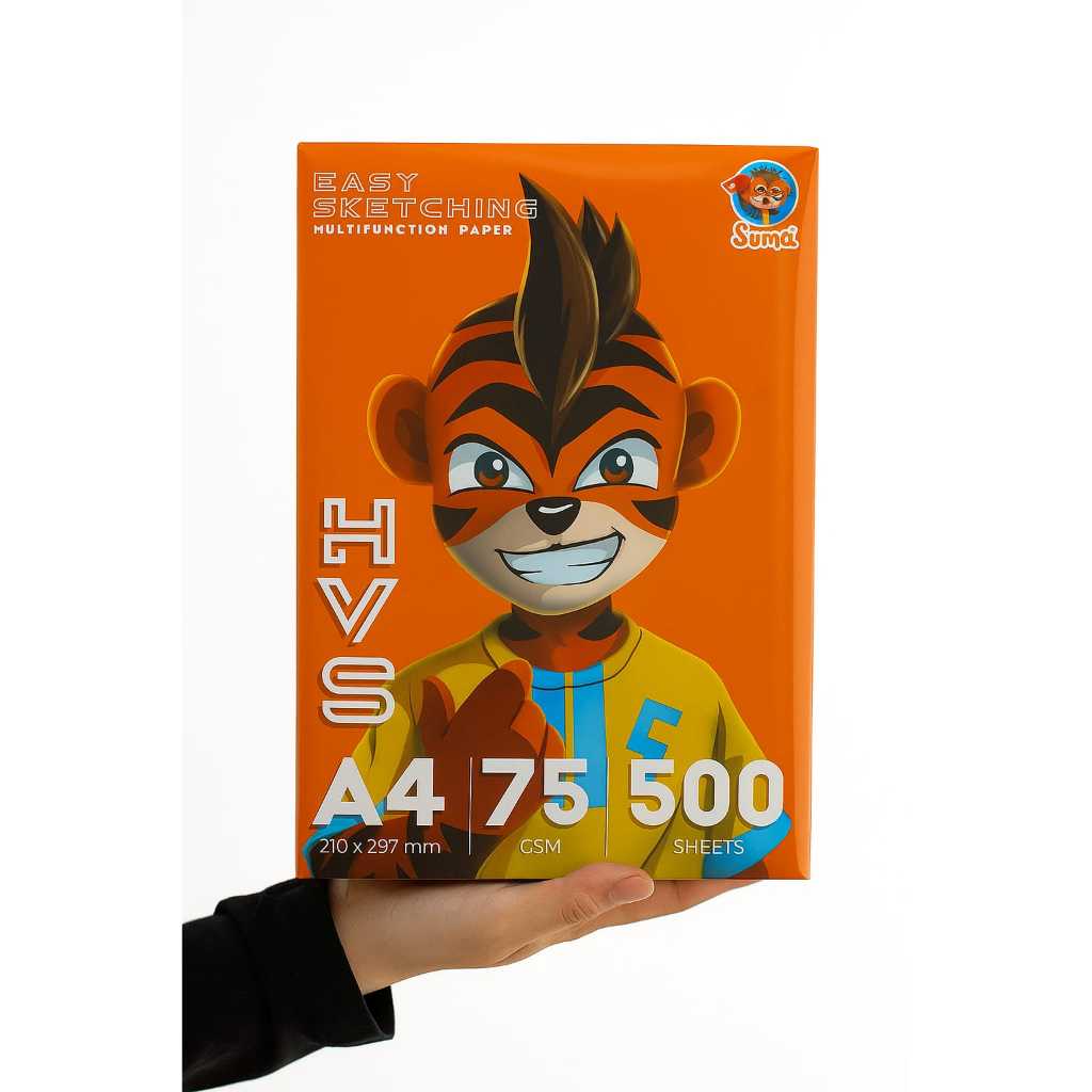 

Kertas HVS SUMA A4 F4 75GSM 80GSM Tebal PUTIH MURAH - ERLANGGA