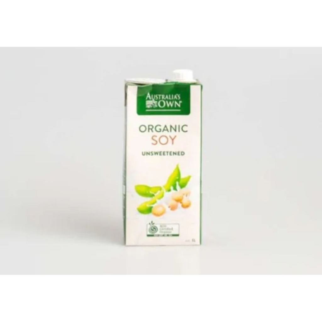 

australia's own unsweetened organic soy milk 1lt