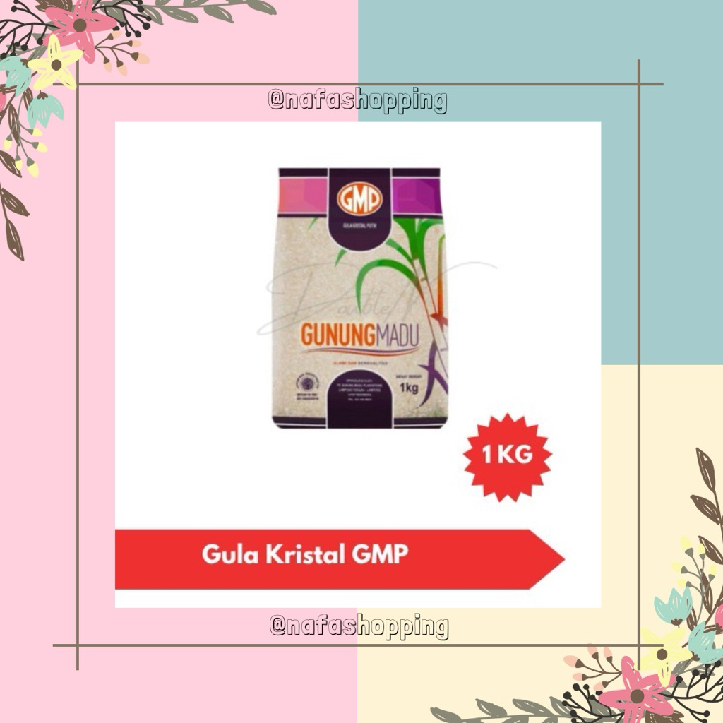 Gula Pasir GMP 1Kg / Gula Kristal GMP 1 Kg