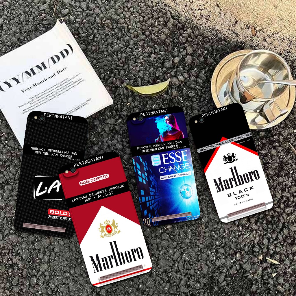 Softcase Untuk Xiaomi Redmi 5A - Softcase Gambar Fashion Printing { Rokok Limited Edition Terbaru } 