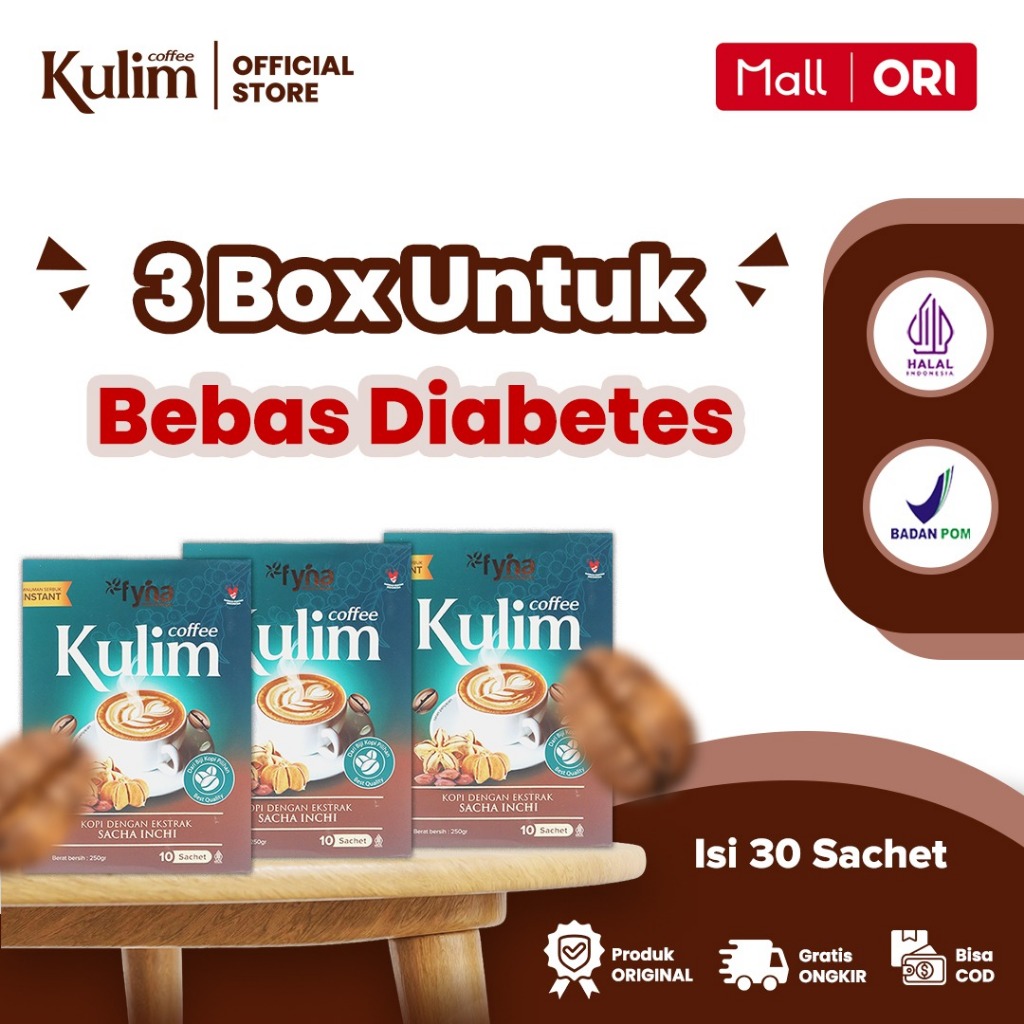 

KULIM COFFEE 3 Box - Bebaskan Diabetes Dengan Kopi