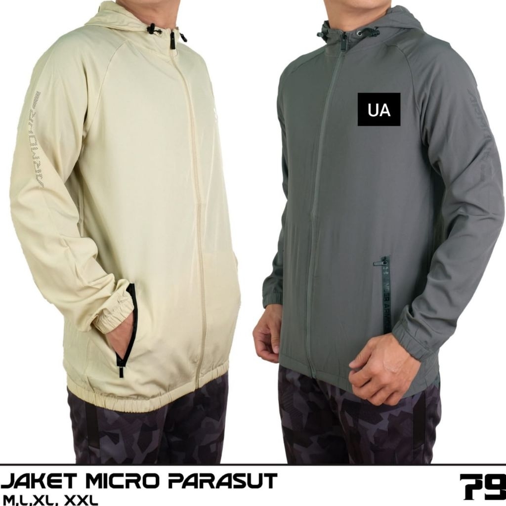 JAKET OLAHRAGA UA GYM RUNNING IMPORT GO CWK63CWK79 CWK73