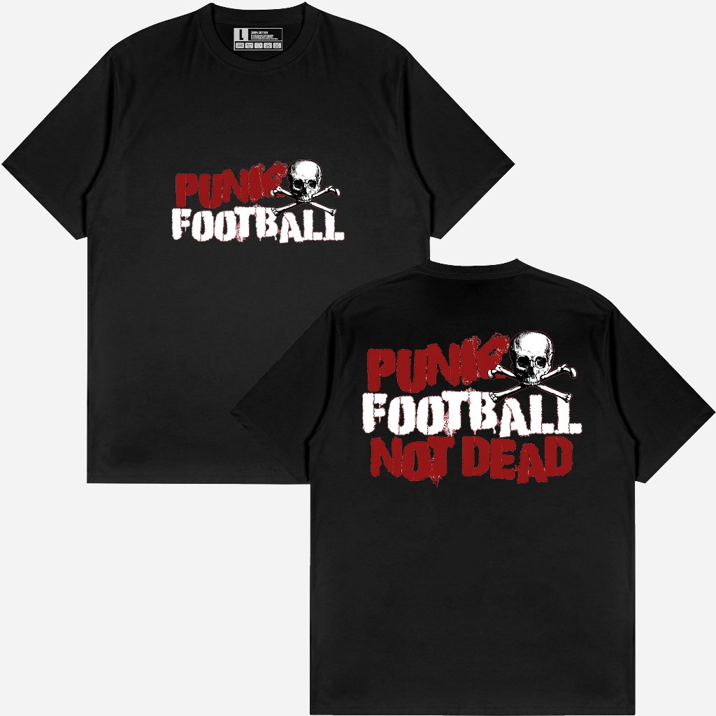 KAOS PUNK FOOTBALL NOT DEAD SKULL / KAOS PUNK FOOTBALL / KAOS HOOLIGAN CASUAL