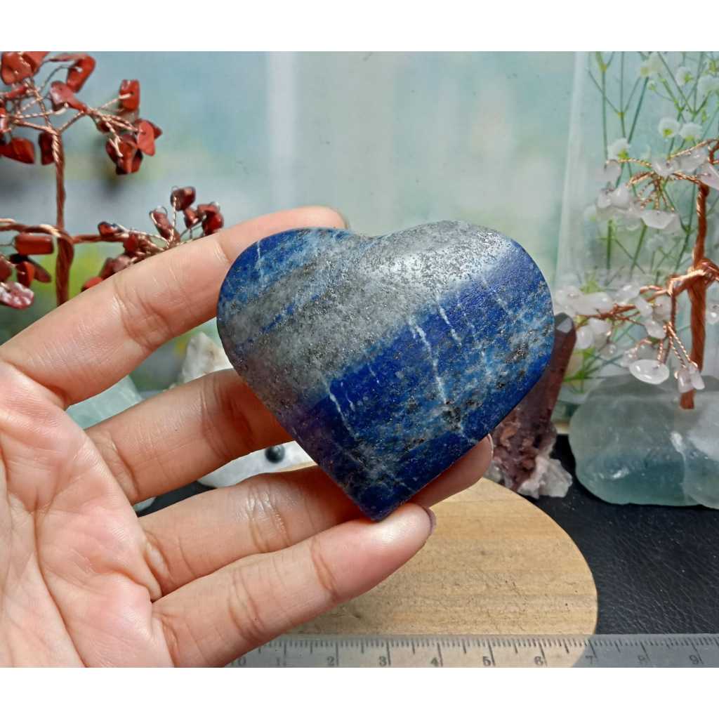 Natural Lapis Lazuli Heart (7)