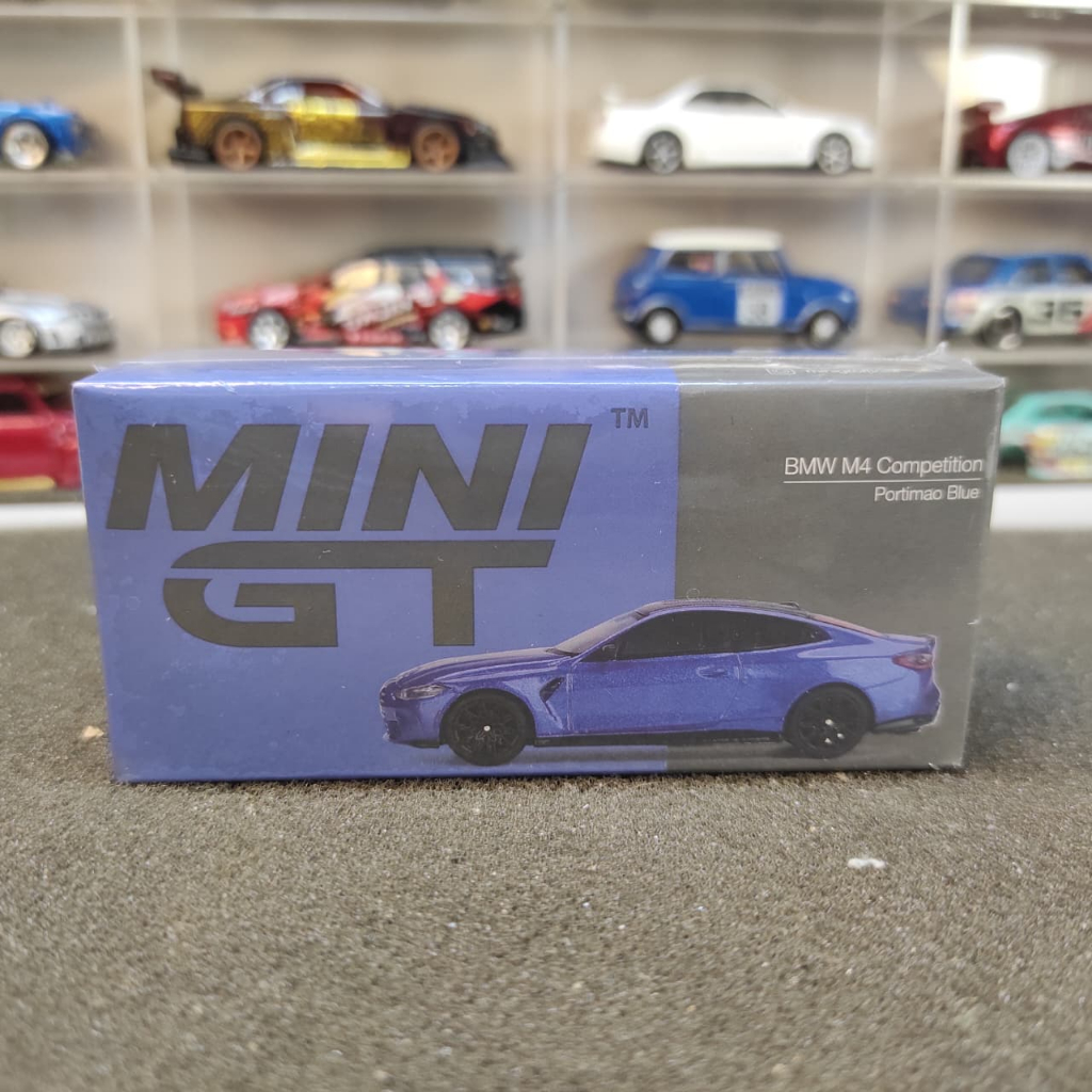 Mini GT 845 BMW M4 Competition (G82) Portimao Blue