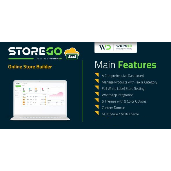 Source Code Aplikasi StoreGo SaaS v7.3 - Pembuat Toko Online