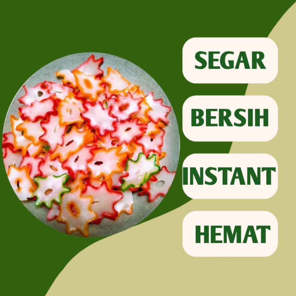 

KERUPUK BINTANG MENTAH - INSTAN PALEMBANG