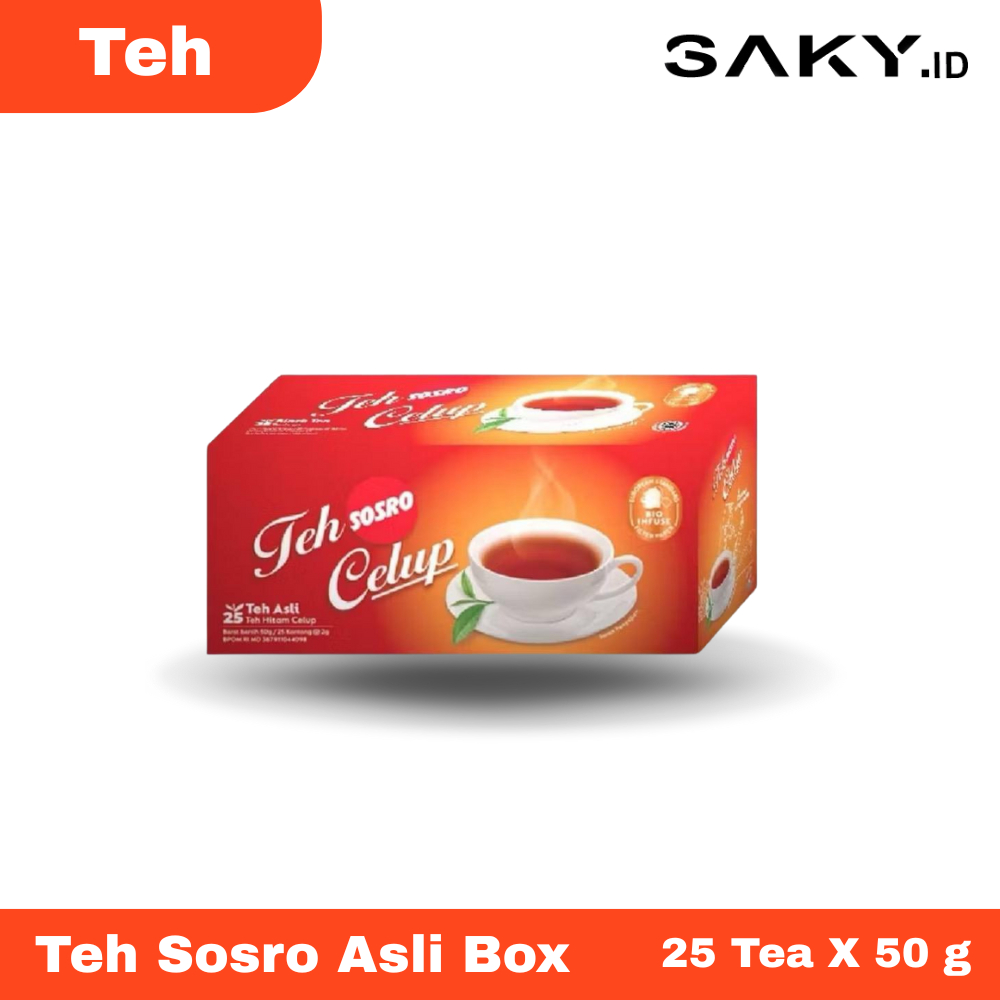 

Teh Celup Sosro Box 25 Sachet
