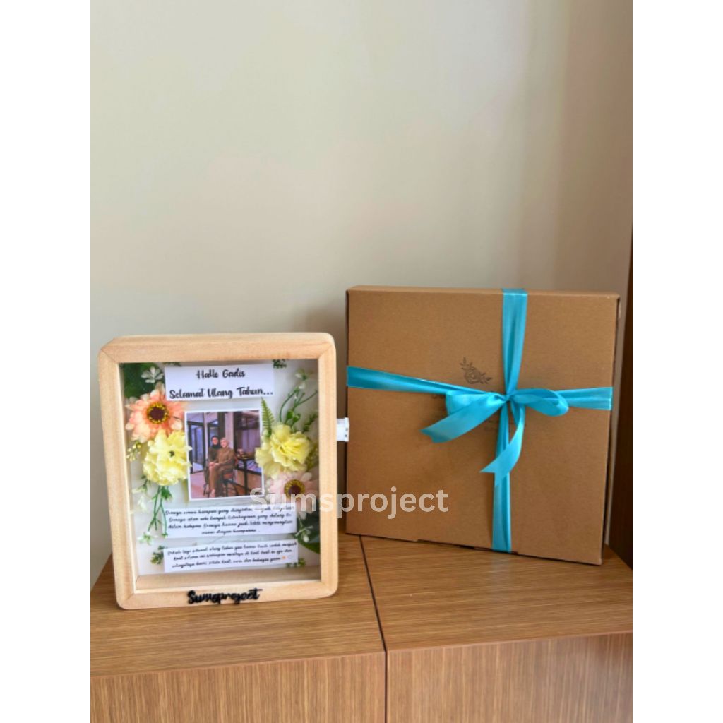 POP UP FRAME - Frame Bingkai Foto Hadiah Wisuda Ulang Tahun Wedding