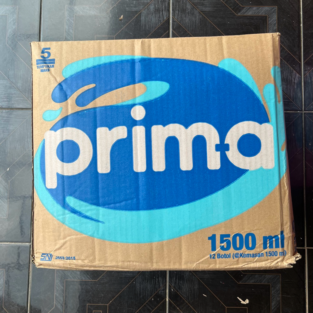 

Air Mineral Prima 1500ml 1500 ml 1 Dus 12 Botol Pcs - Prim-a Besar