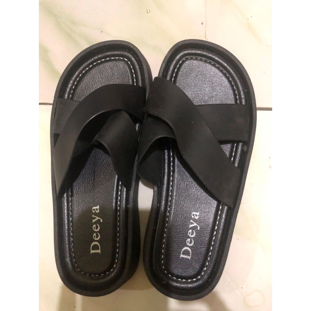 SENDAL SELOP WANITA SOL TINGGI