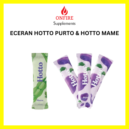 

ECERAN Hotto Purto / Hotto Mame per Sachet Multigrain with Purple Potato / Edamame