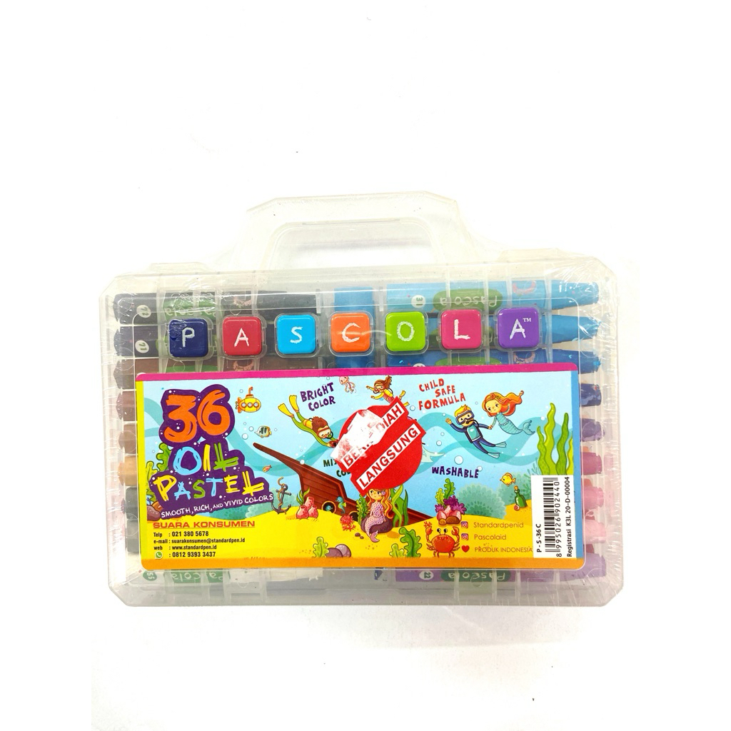 

Crayon Pascola 36 Warna