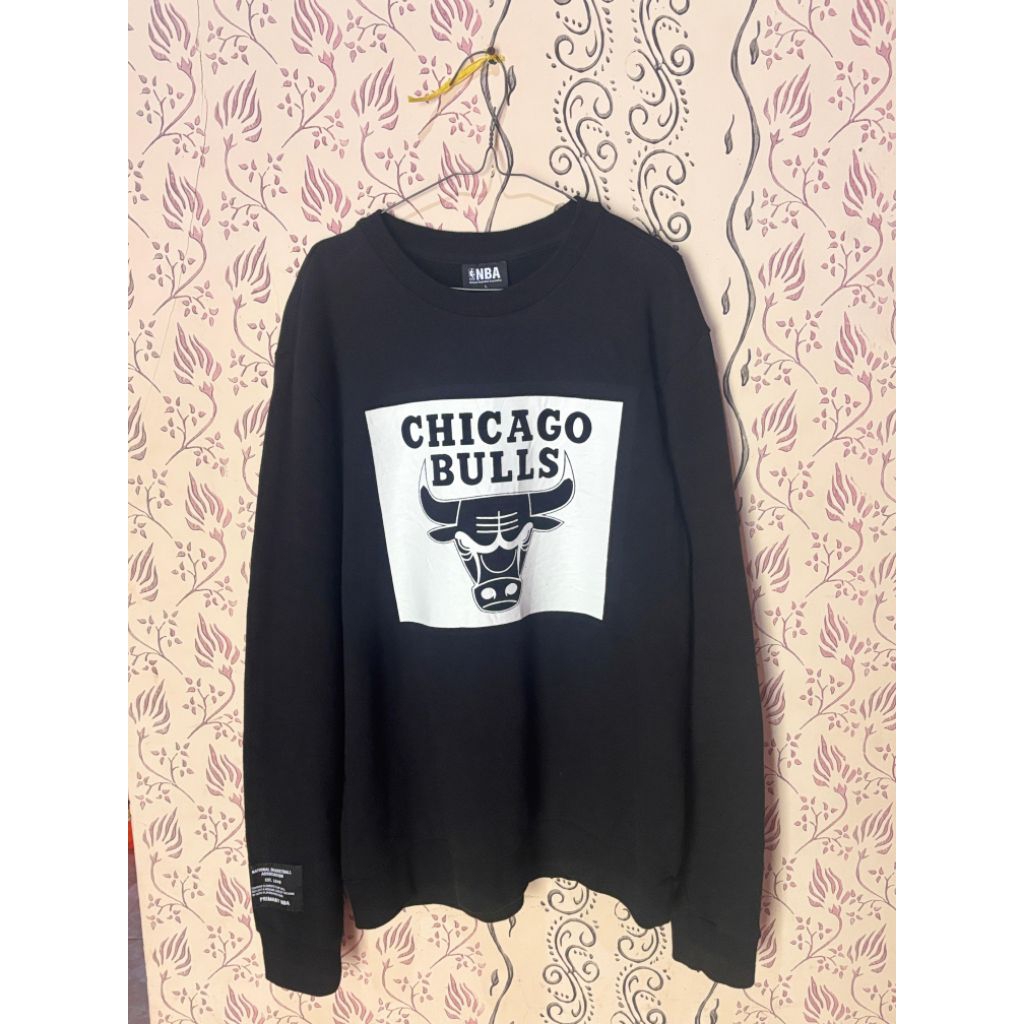 CN NBA black Chicago Bulls size L