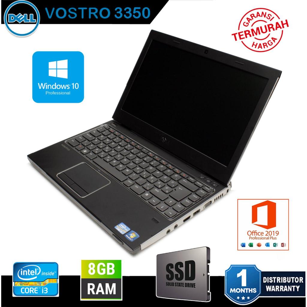 Laptop Dell Vostro 3350 Core i3-2350M / 8GB / SSD 256GB | 13.3" TFT