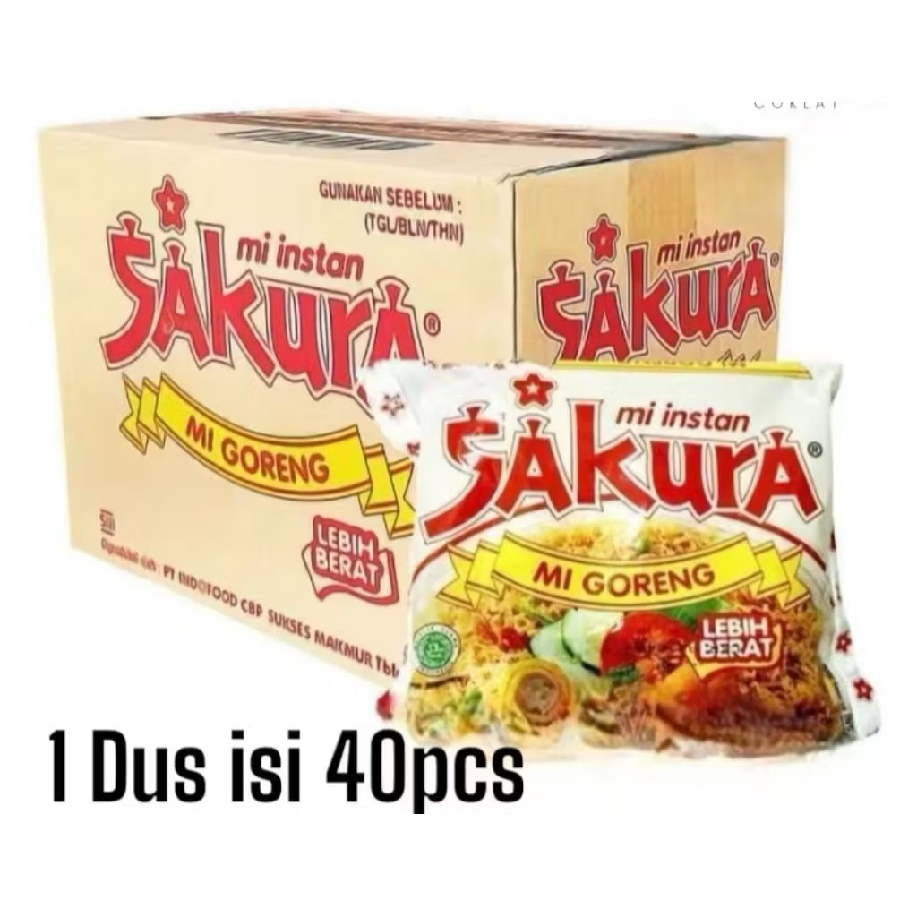 

MIE GORENG SAKURA INSTAN