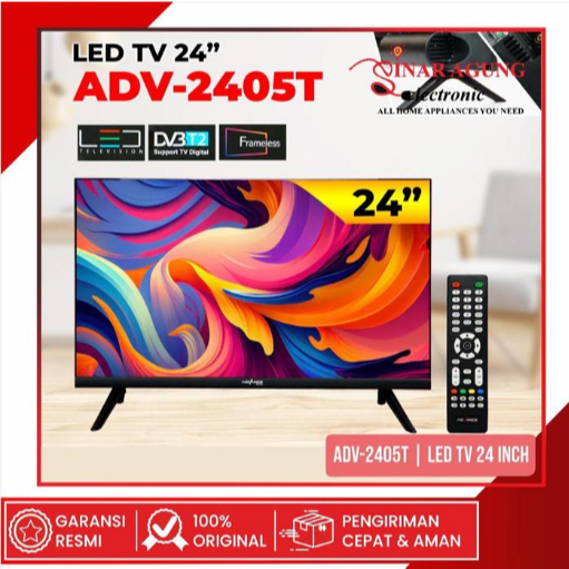 LED TV ADVANCE ADV-3202T / ADV3202T Digital TV 32 Inch Panel LG              Advance LED TV 24 Inch 