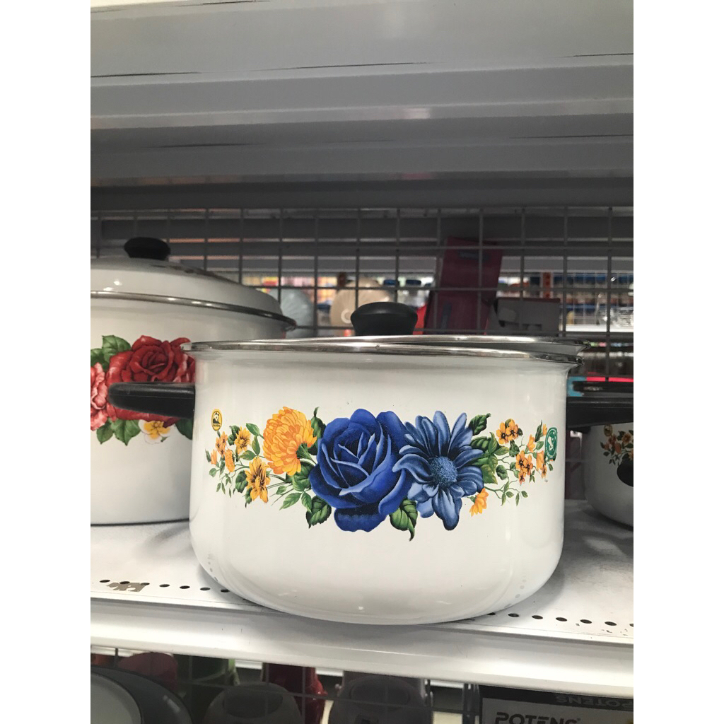 Panci Enamel Sup Besar Per Pcs