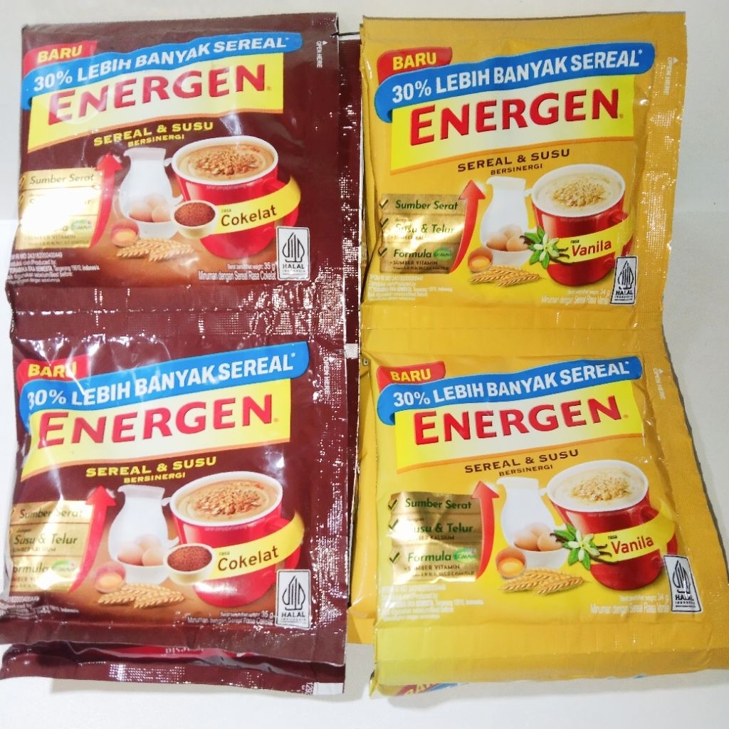 

Energen Sereal 1 Renceng isi 10 Sachet