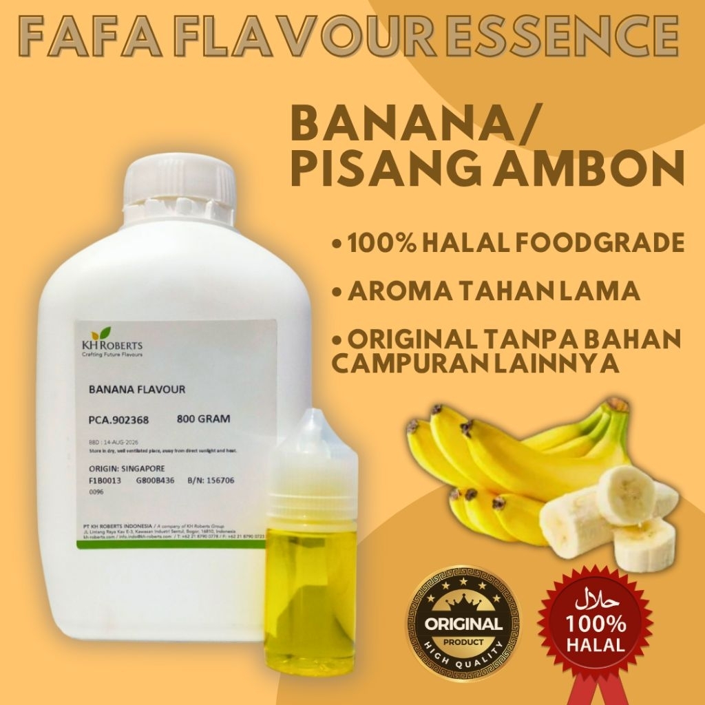 

Essen flavour banana / pisang ambon KH Robert PCA.902368