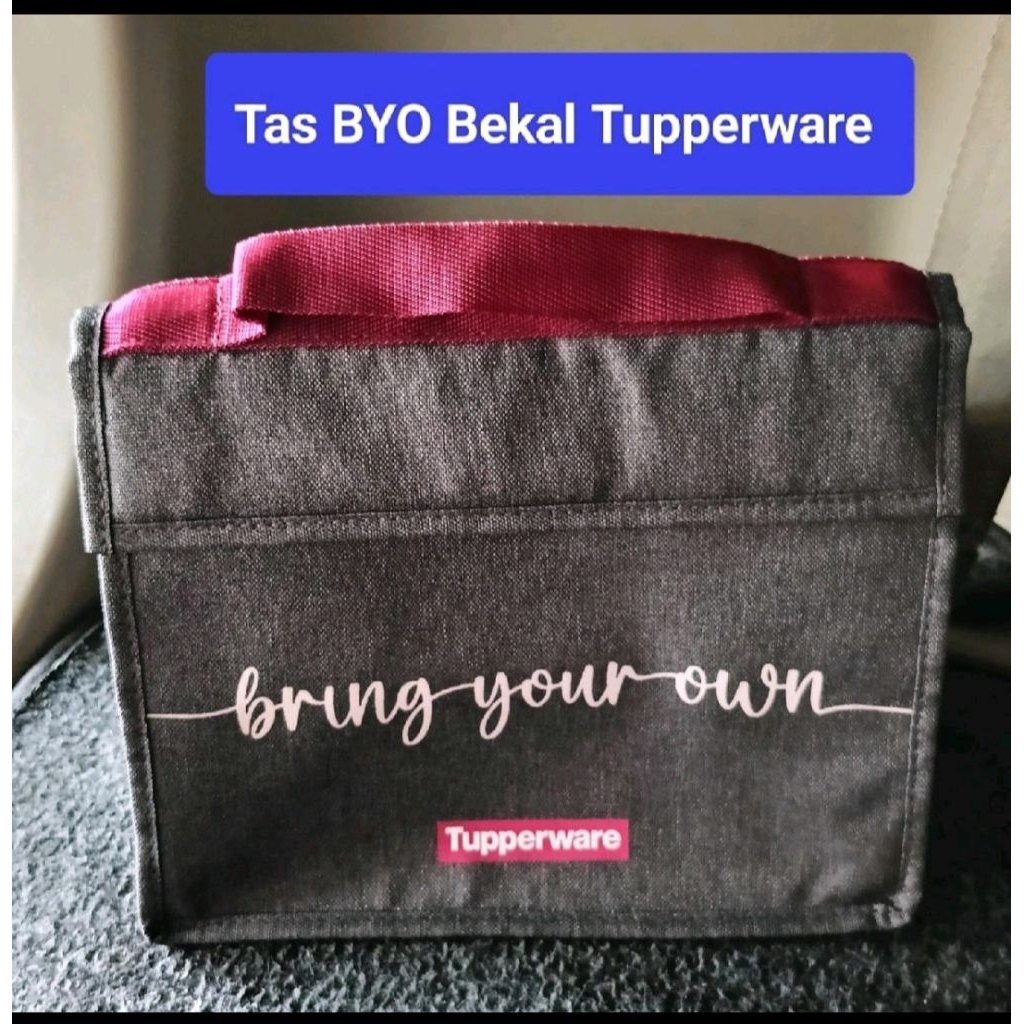 Tas  bekal makan BYO Tupperware